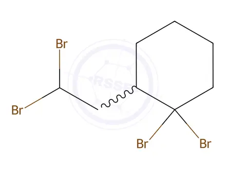 Chemical structure of Dibromoethyldibromocyclohexane