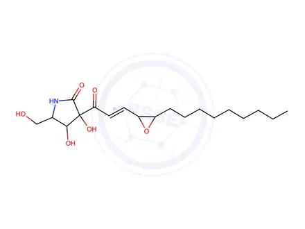 Chemical structure of pramanicin