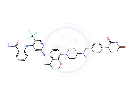 Chemical structure of Amlodipine Impurity 21