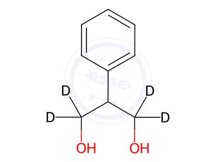 Chemical structure of 2-Phenyl-1,3-propanediol-d4