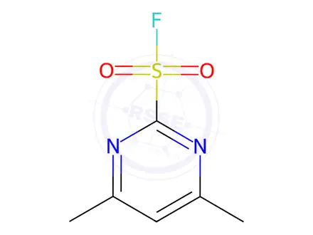 Chemical structure of 4,6-DIMETHYL-PYRIMIDINE-2-SULFONYL FLUORIDE