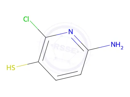 Chemical structure of 6-Amino-2-chloropyridine-3-thiol