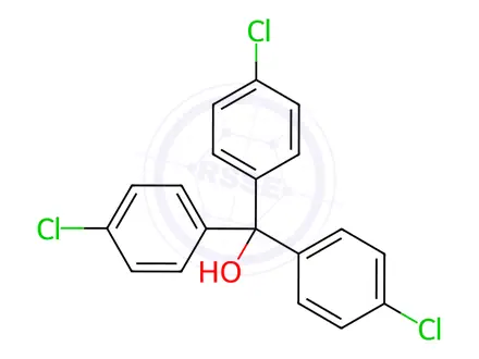Chemical structure of Tris(4-chlorophenyl)methanol