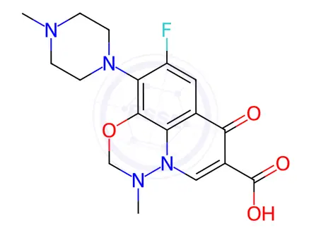 Chemical structure of Marbofloxacin
