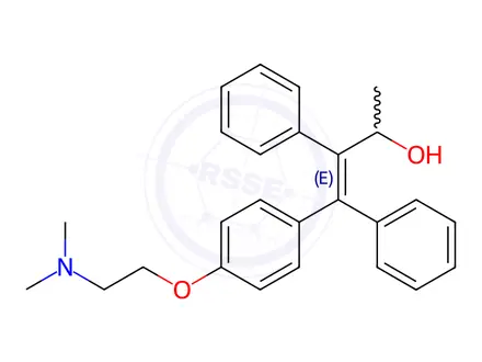 Chemical structure of (E)-a-Hydroxy Tamoxifen