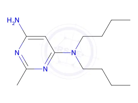 Chemical structure of n4,n4-dibutyl-2-methylpyrimidine-4,6-diamine