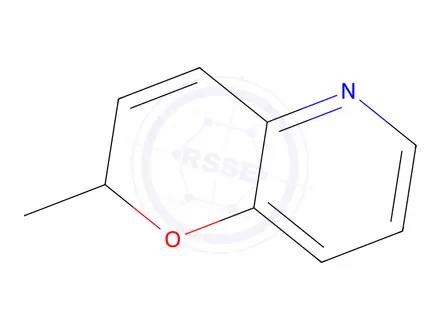 Chemical structure of 2H-Pyrano[3,2-b]pyridine,2-methyl-(9CI)