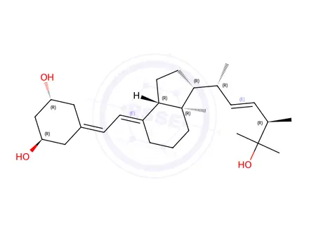 Chemical structure of (24R)-Paricalcitol