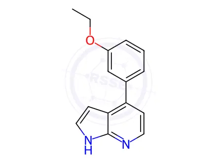 Chemical structure of 4-(3-Ethoxyphenyl)-1H-pyrrolo[2,3-b]pyridine