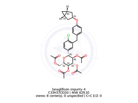 Chemical structure of Janagliflozin Impurity 6