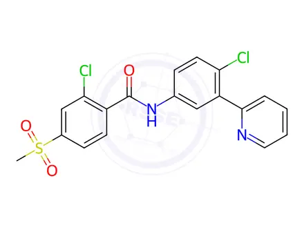 Chemical structure of Vismodegib
