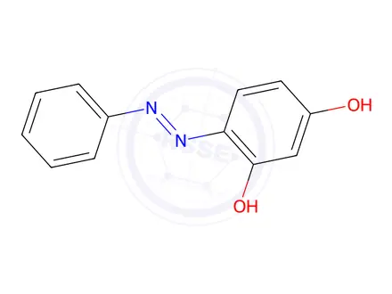 Chemical structure of Sudan Orange G