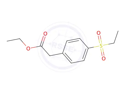 Chemical structure of Ethyl 2-(4-(ethylsulfonyl)phenyl)acetate