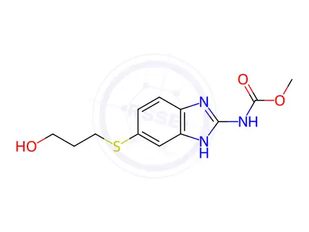 Chemical structure of Hydroxyalbendazole