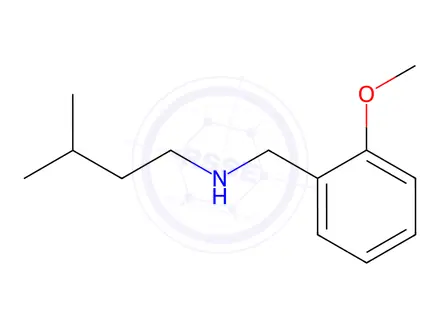 Chemical structure of n-(2-Methoxybenzyl)-3-methylbutan-1-amine
