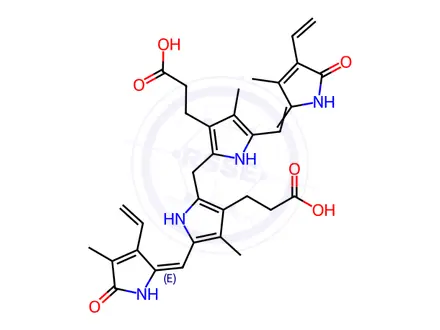 Chemical structure of Bilirubin Impurity 11