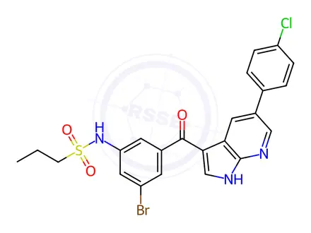 Chemical structure of Vemurafenib Impurity 143