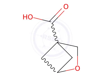Chemical structure of 2-Oxabicyclo[2.1.1]hexane-4-carboxylic acid
