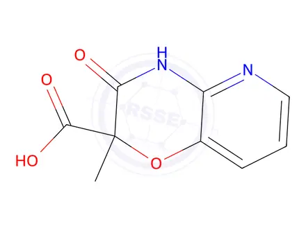 Chemical structure of 2-methyl-3-oxo-3,4-dihydro-2H-pyrido[3,2-b][1,4]oxazine-2-carboxylic Acid