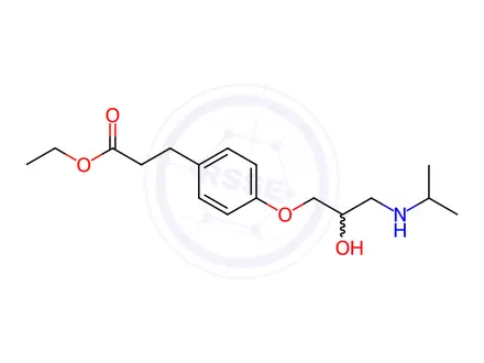 Chemical structure of Esmolol Impurity 117