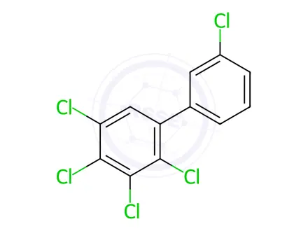 Chemical structure of PCB No. 106