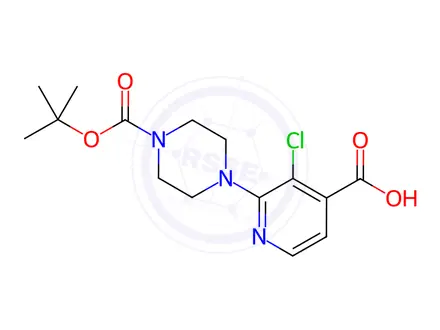 Chemical structure of Palbociclib Impurity 477