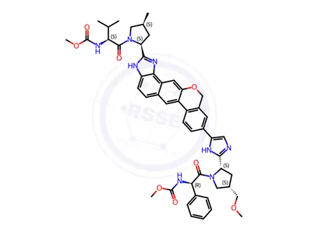 Chemical structure of Netanasvir Impurity 55