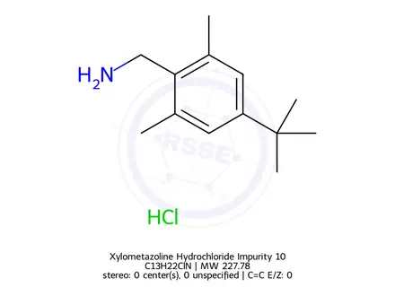 Chemical structure of Xylometazoline Hydrochloride Impurity 10