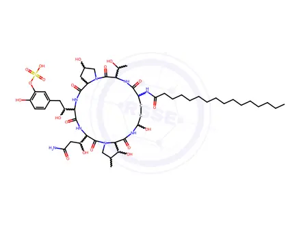 Chemical structure of WF 11899C
