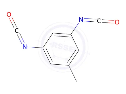 Chemical structure of (5-Methyl-1,3-phenylene)diisocyanate