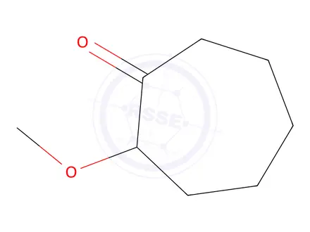 Chemical structure of 2-METHOXYCYCLOHEPTANONE