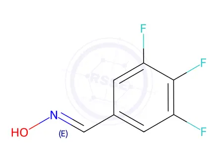 Chemical structure of N-[(3,4,5-trifluorophenyl)methylidene]hydroxylami ne