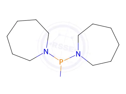 Chemical structure of Tris(hexahydro-1H-azepin-1-yl)phosphine