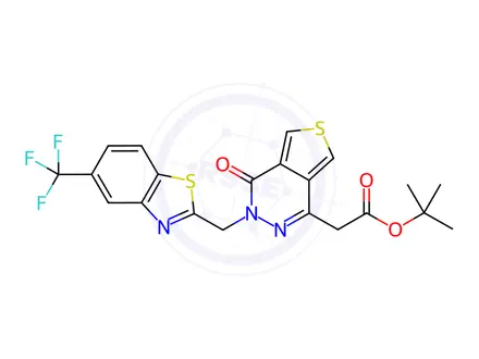 Chemical structure of AT-007 Impurity 17