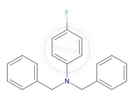 Chemical structure of N,N-Dibenzyl 4-Fluoro Aniline