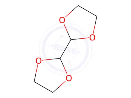 Chemical structure of 2,2'-Bis(1,3-dioxolane)