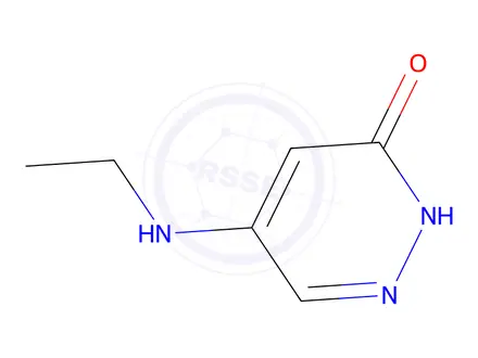 Chemical structure of 5-(ethylamino)-2,3-dihydropyridazin-3-one
