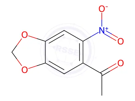 Chemical structure of 4',5'-Methylenedioxy-2'-nitroacetophenone