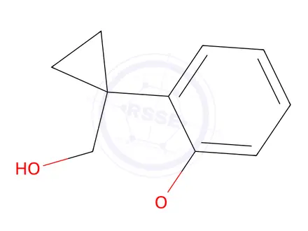 Chemical structure of (1-(2-Methoxyphenyl)cyclopropyl)methanol