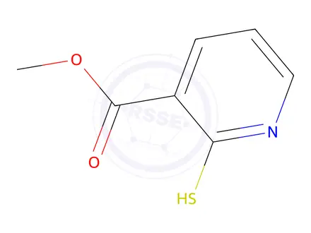 Chemical structure of Methyl 2-mercaptonicotinate hydrochloride
