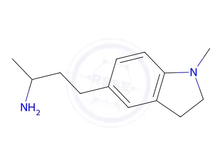 Chemical structure of 4-(1-Methylindolin-5-yl)butan-2-amine