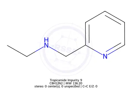 Chemical structure of N-Ethyl-N-(2-pyridylmethyl)amine