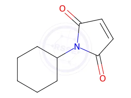 Chemical structure of N-Cyclohexylmaleimide