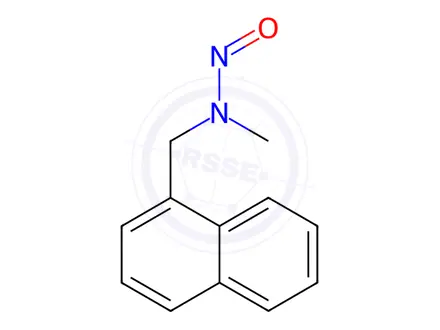 Chemical structure of N-Nitroso Terbinafine EP Impurity A