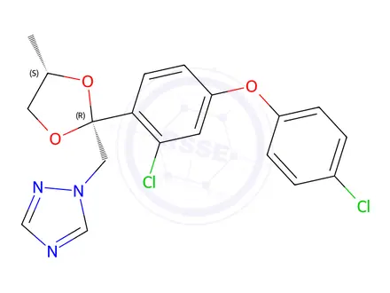 Chemical structure of Difenoconazole Impurity 6