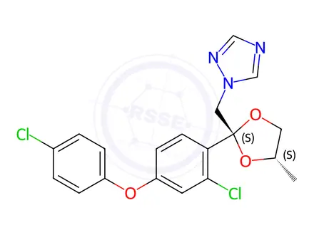 Chemical structure of Difenoconazole Impurity 5