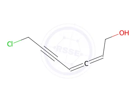 Chemical structure of (R)-7-Chlorohepta-2,3-dien-5-yn-1-ol