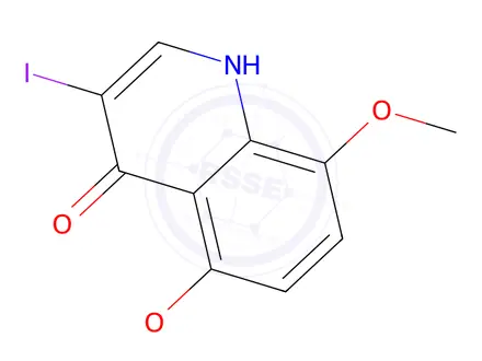Chemical structure of 3-Iodo-5,8-dimethoxyquinolin-4(1H)-one