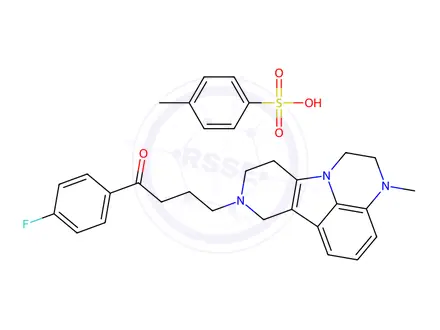 Chemical structure of Lumateperone Impurity 29 (4-Methylbenzenesulfonate)