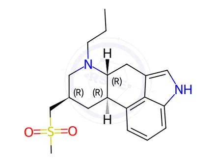 Chemical structure of Pergolide Mesylate Impurity 2 (Pergolide Mesylate EP Impurity B)